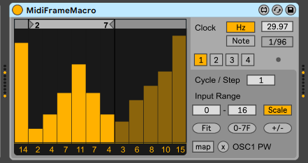 The image of MIDI Frame Macro device